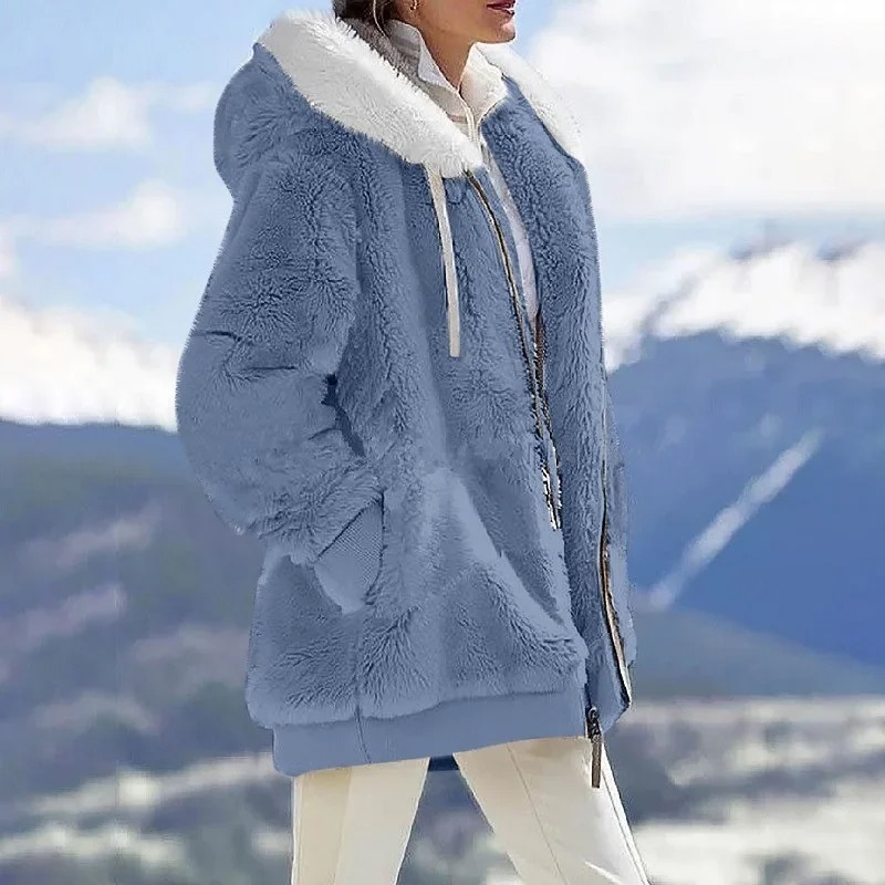 2025 Kışlık Sıcak Kadın Montla - Wool Coat Peacoat incelemesi ve fiyatı